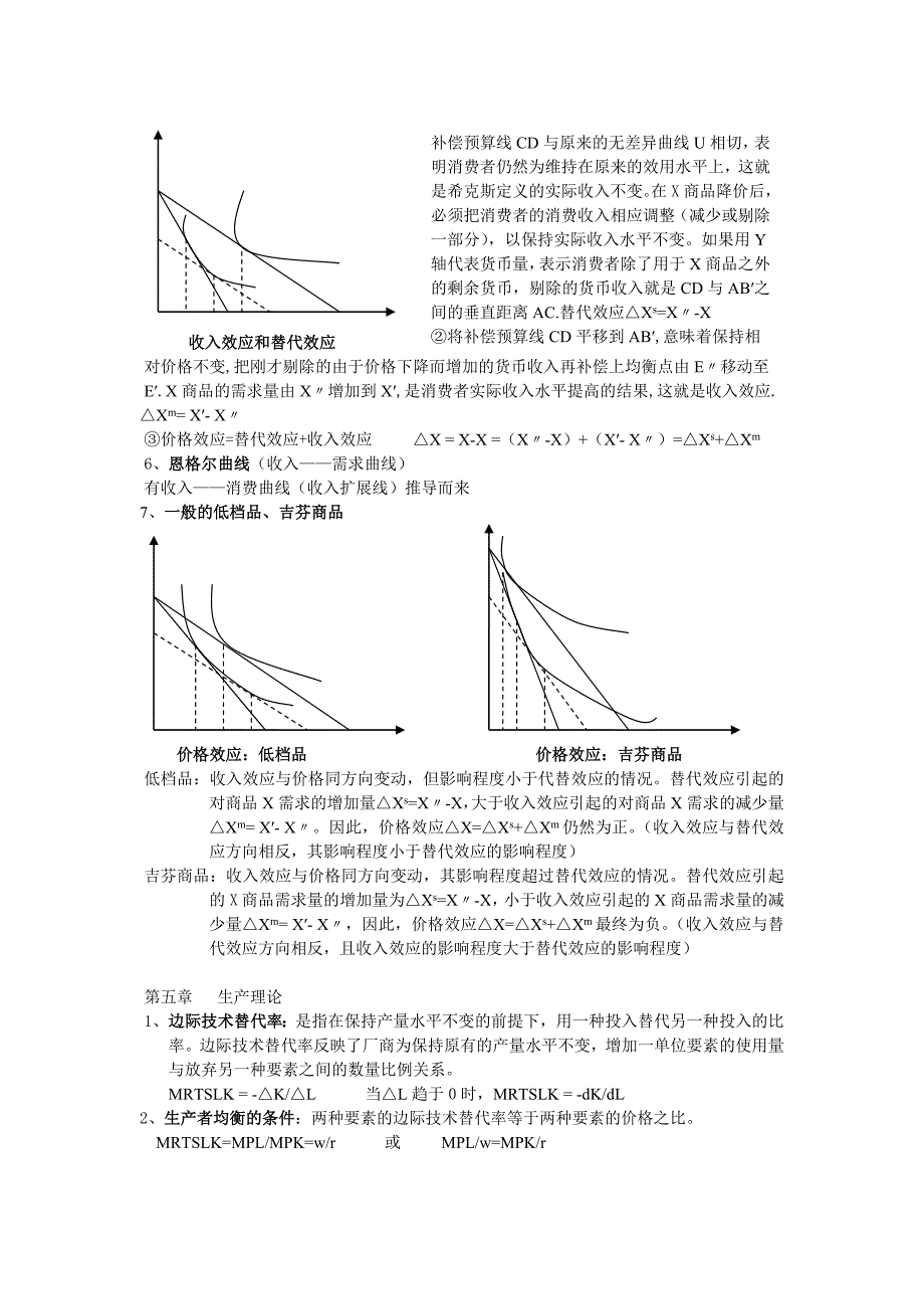 微观经济学重点整理(附图)1_第3页