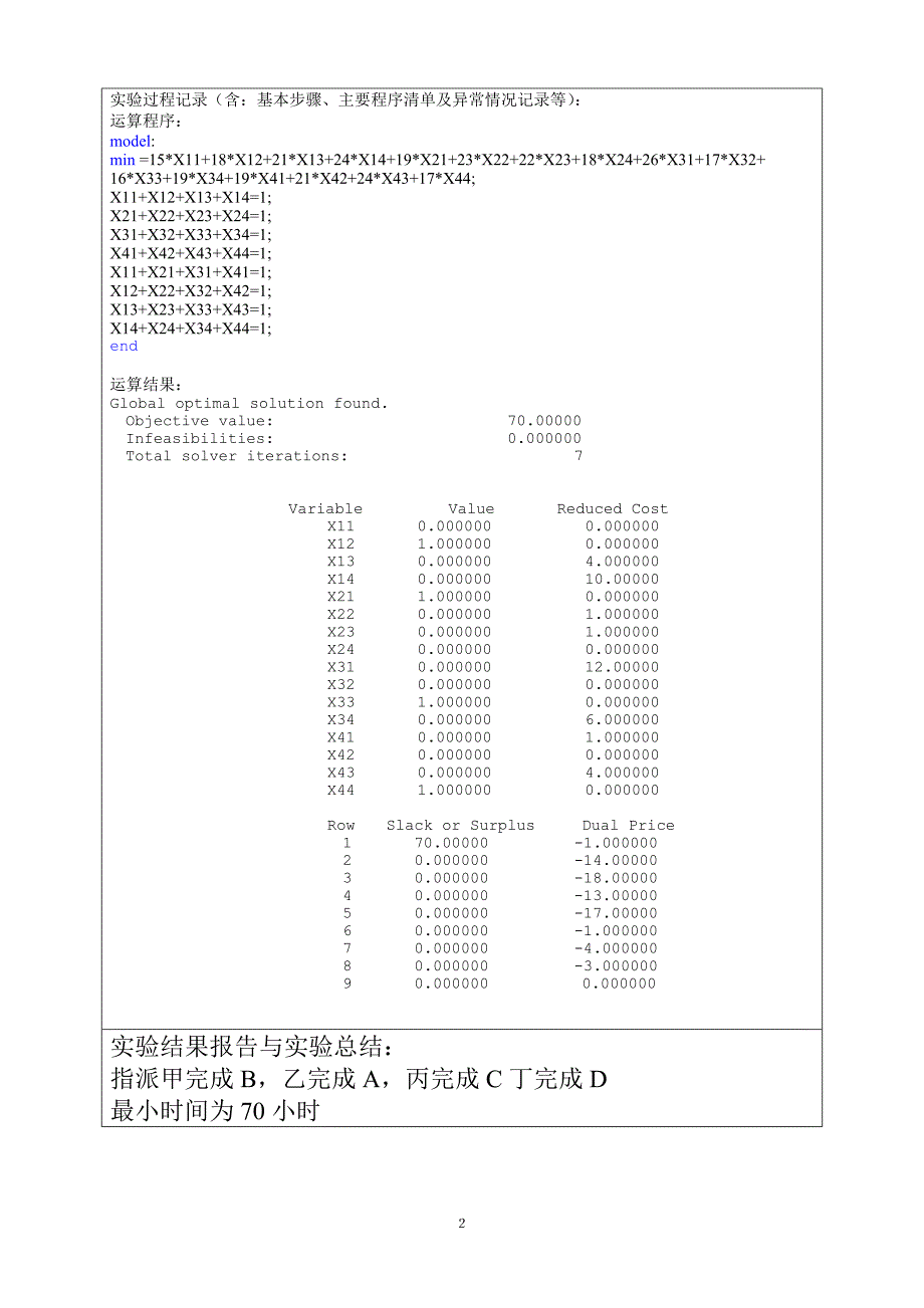 整数规划问题结课大作业_第2页