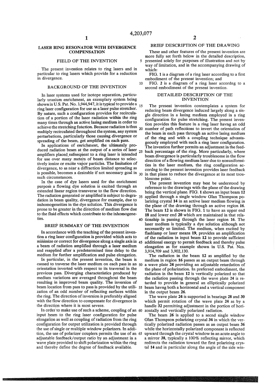 环形激光器(us4203077)_第3页