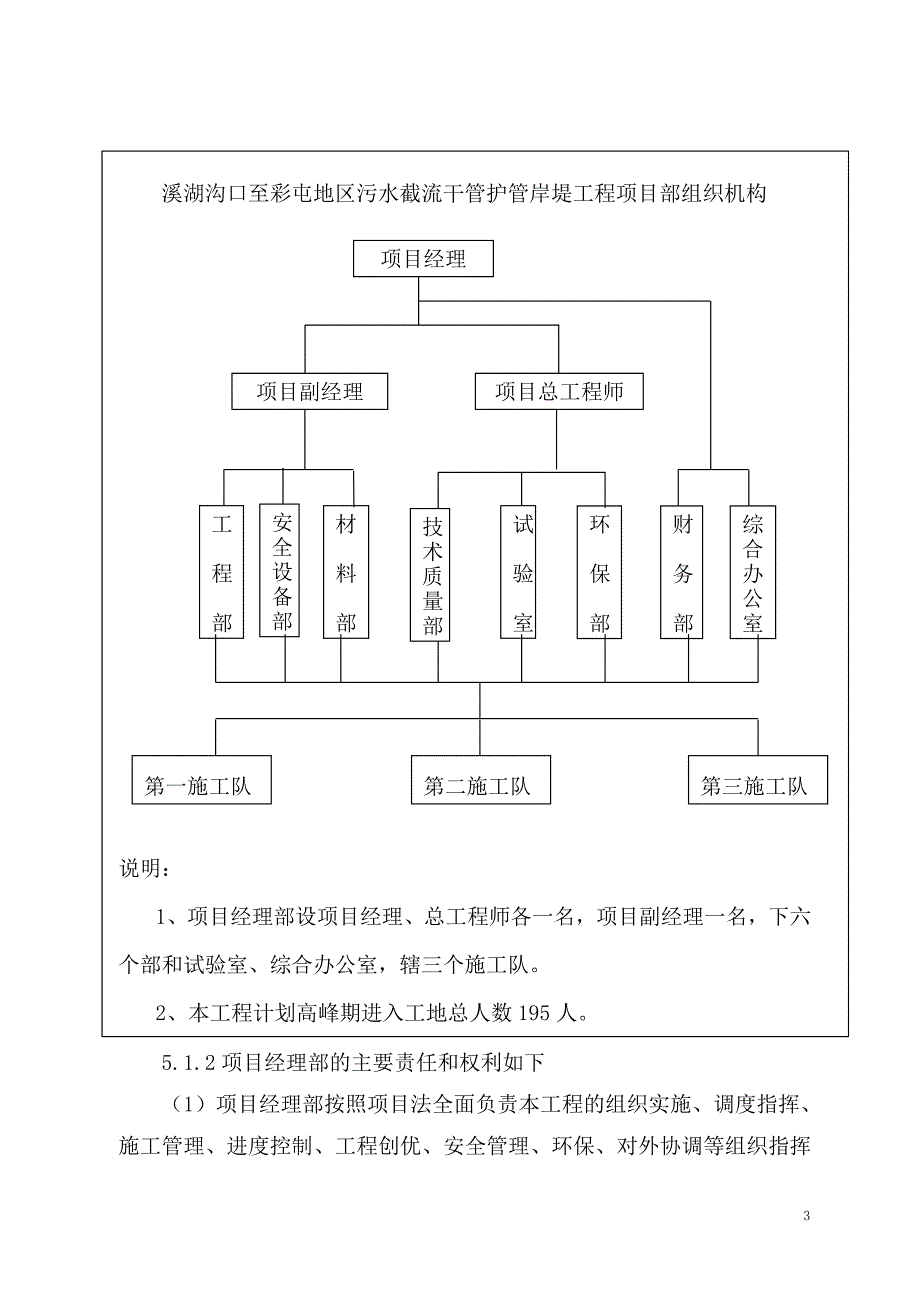 溪湖沟口至彩屯地区污水截流干管护管岸堤工程施工组织设计_第3页