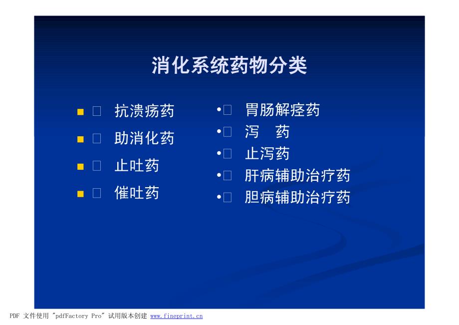 药物化学 第五章 消化系统药物 整章课件_第3页