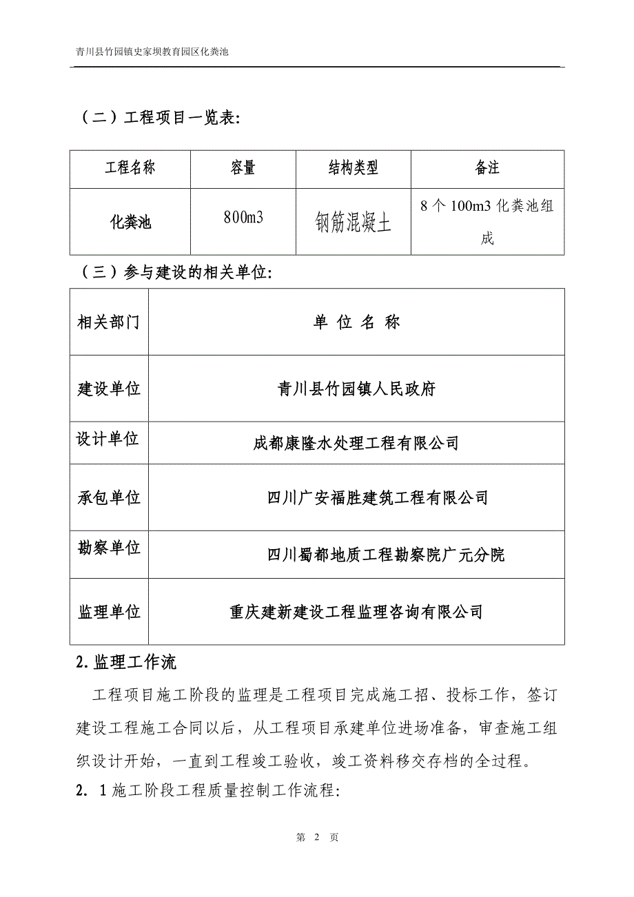 污水处理池工程监理细则_第2页