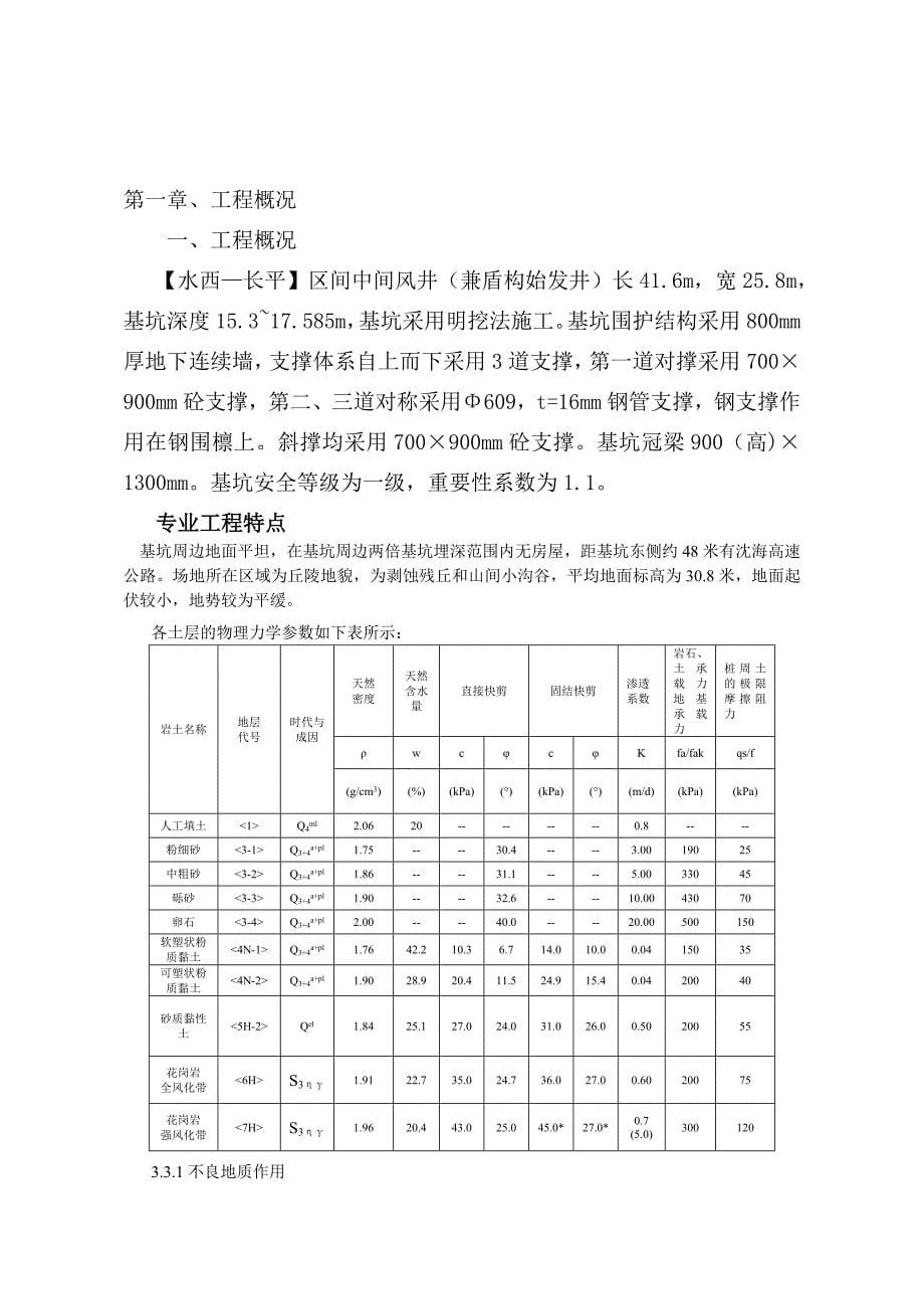 深基坑支护监理实施细则1_第5页