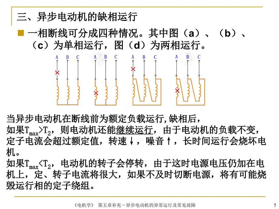 三相异步电动机的异常运行及常见故障_第5页