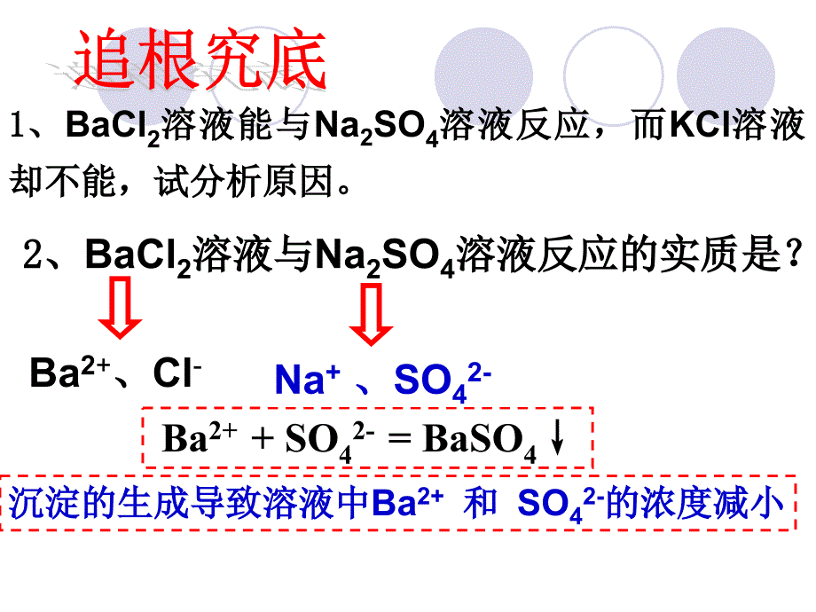 化学必修一 离子反应及其条件_第3页