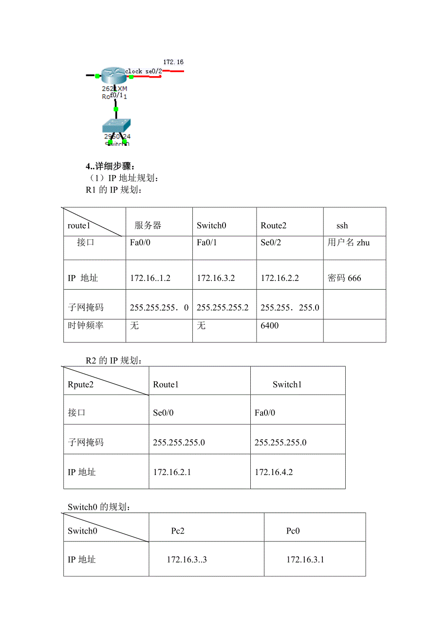 组建某政府办公局域网课程设计_第4页