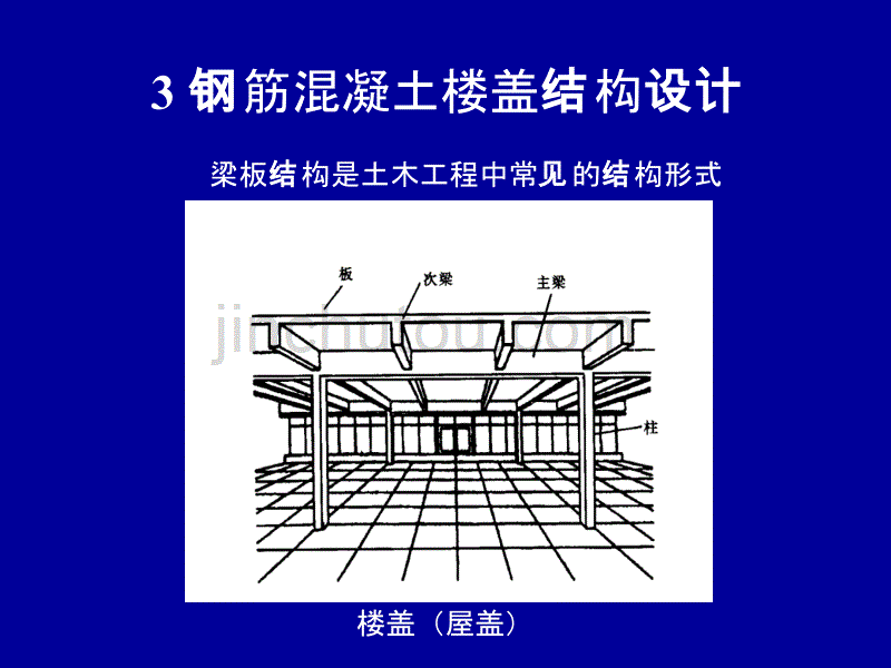 钢筋混凝土楼盖结构设计_第1页