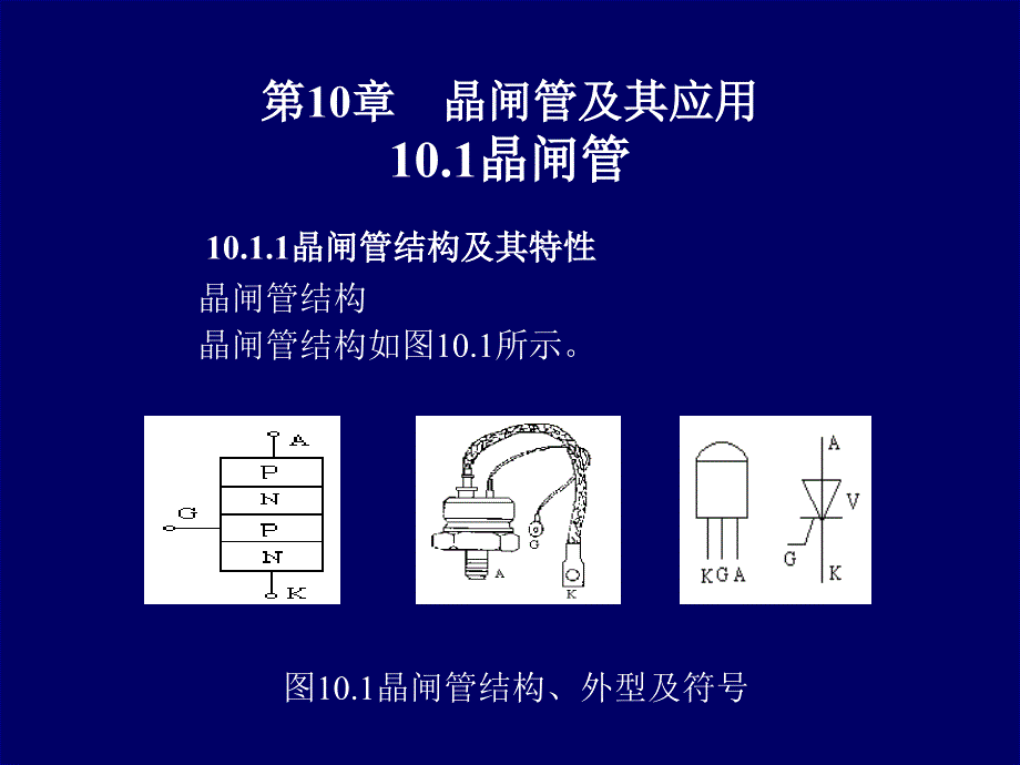 电路与模拟电子技术  第10章 晶闸管及其应用_第1页