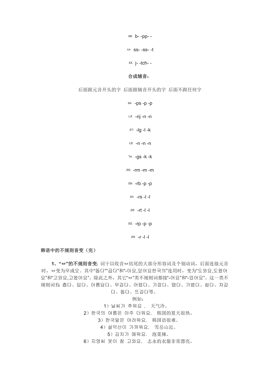 韩语字母发音全解_第3页
