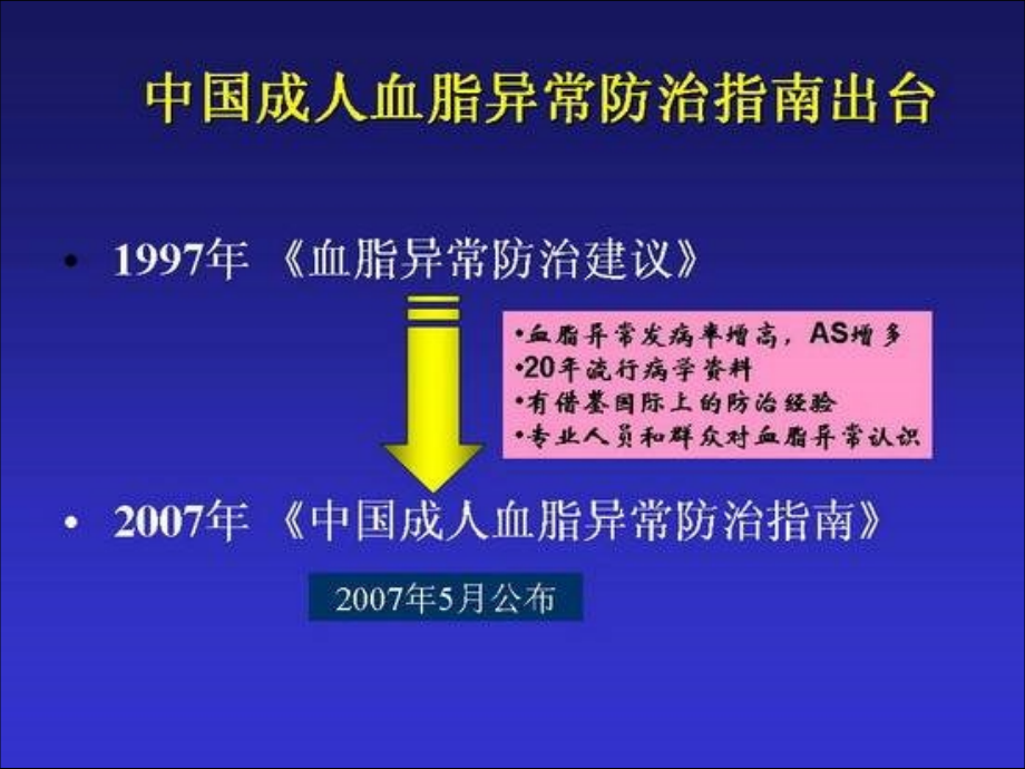 中国成人血脂异常防治指南——社区医生关注的要点_第3页