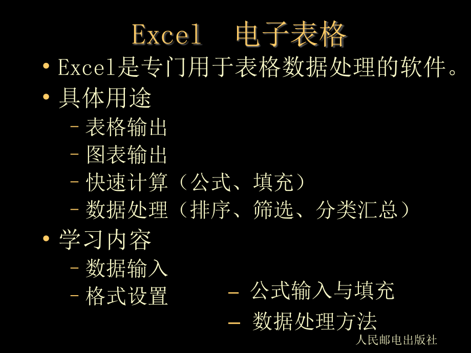 计算机应用-第4章-excel_第2页