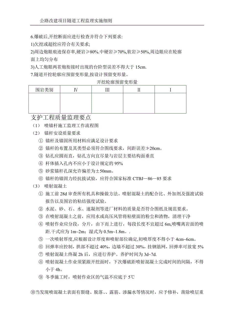 公路改建项目隧道工程监理实施细则_第4页