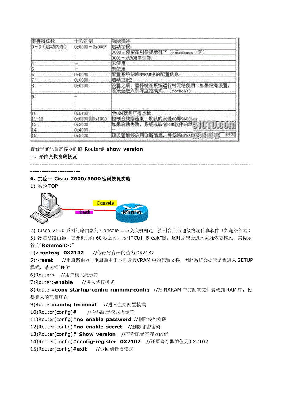 CISCO路由器交换机密码恢复_第3页