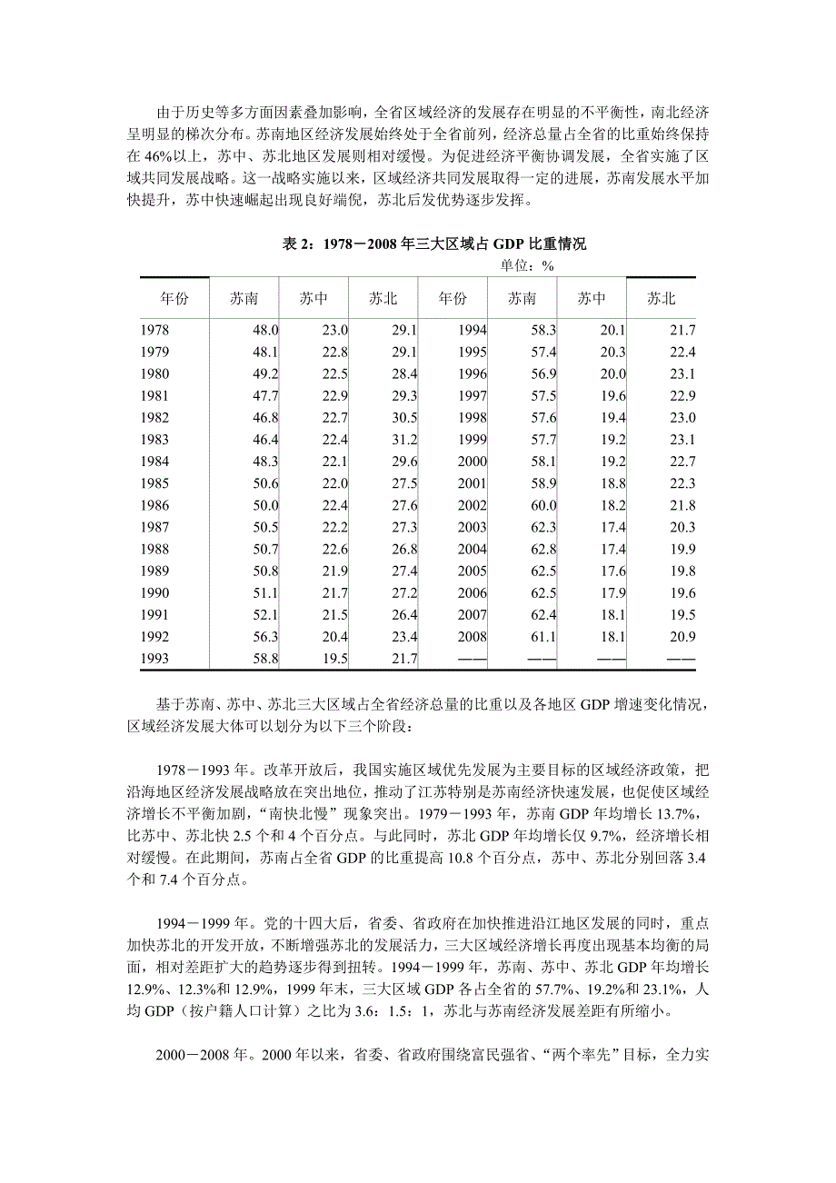 江苏经济结构调整与经济增长关系探析_第3页