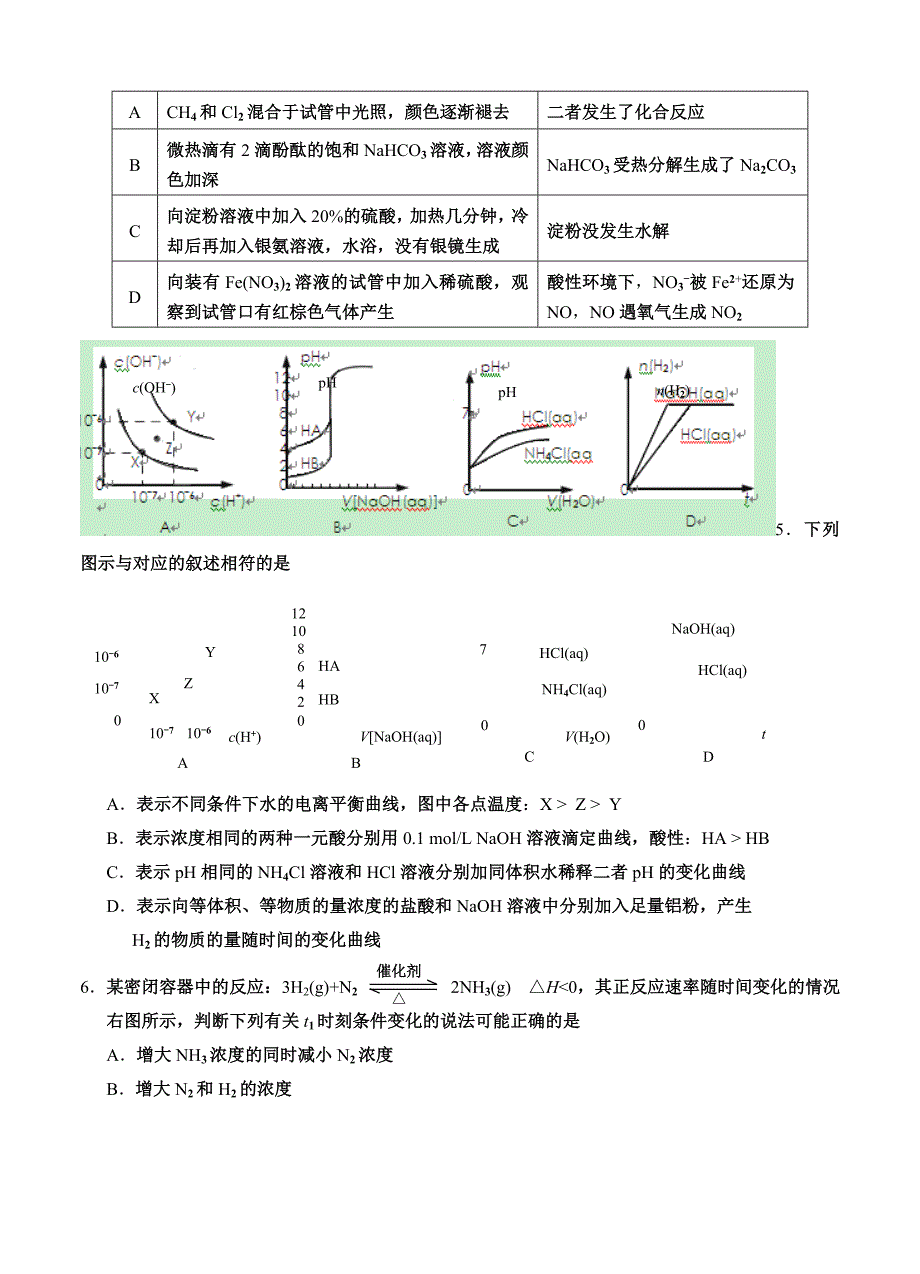 天津市河西区2015届高三下学期总复习质量调查（一）化学_第2页