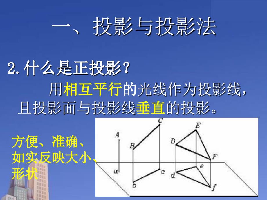 高二通用技术 正投影和三视图课件_第4页