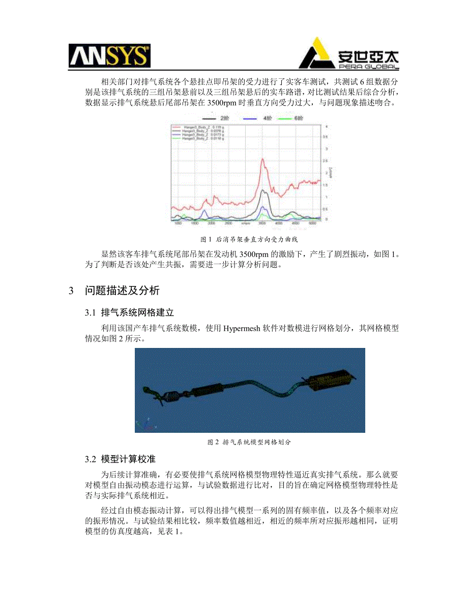 排气系统共振特性计算及结构优化_第2页