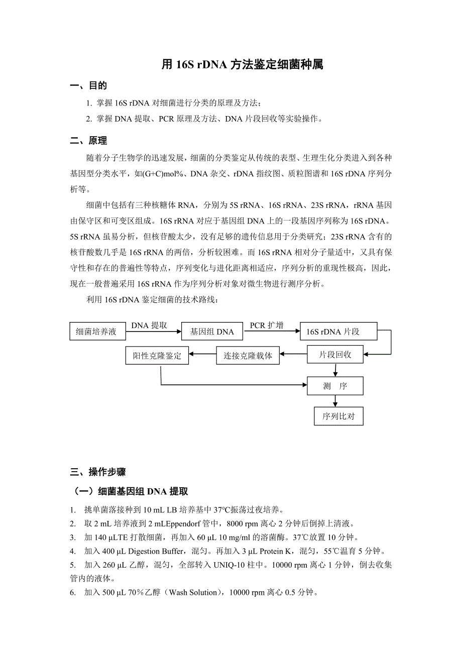 细菌种属的分子鉴定(课件)_第1页
