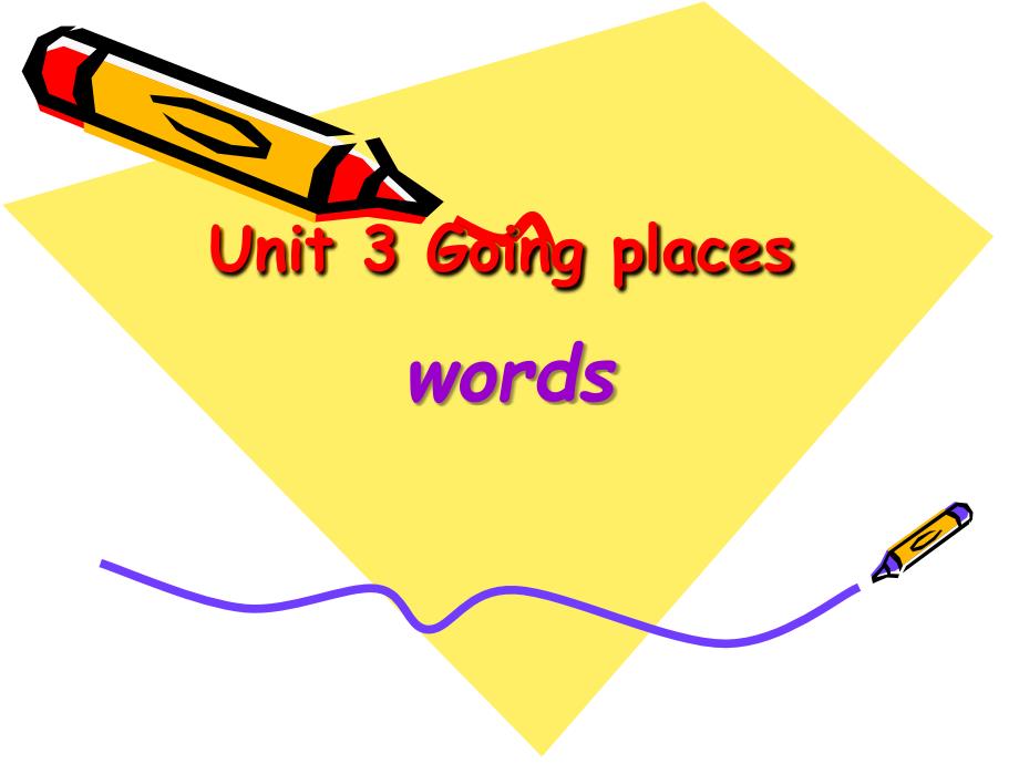 高一英语 unit3 words单词 词汇 语言点_第1页