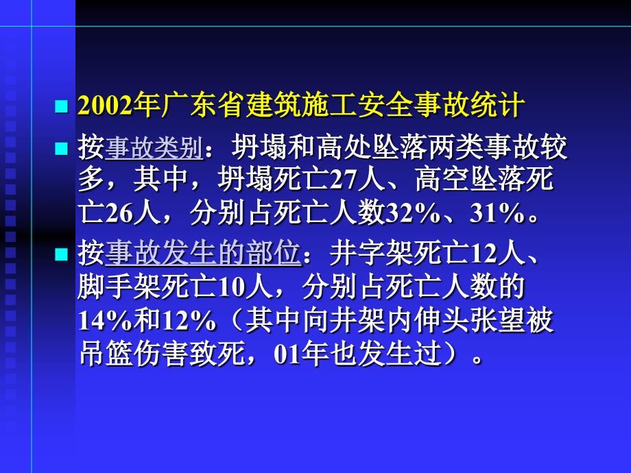 广东省建筑施工安全轮训—建筑施工安全技术_第4页