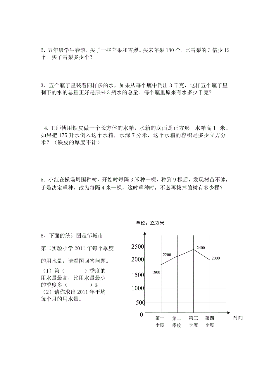 春小学数学学业水平考试小升初模拟试卷_第4页