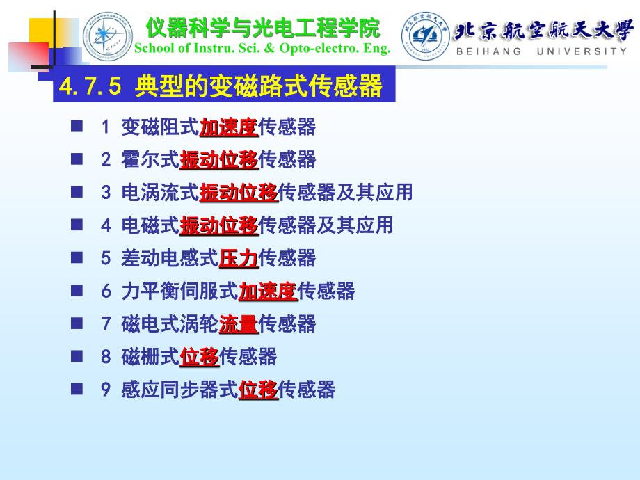 变磁路传感器 传感器技术及应用课件_第4页