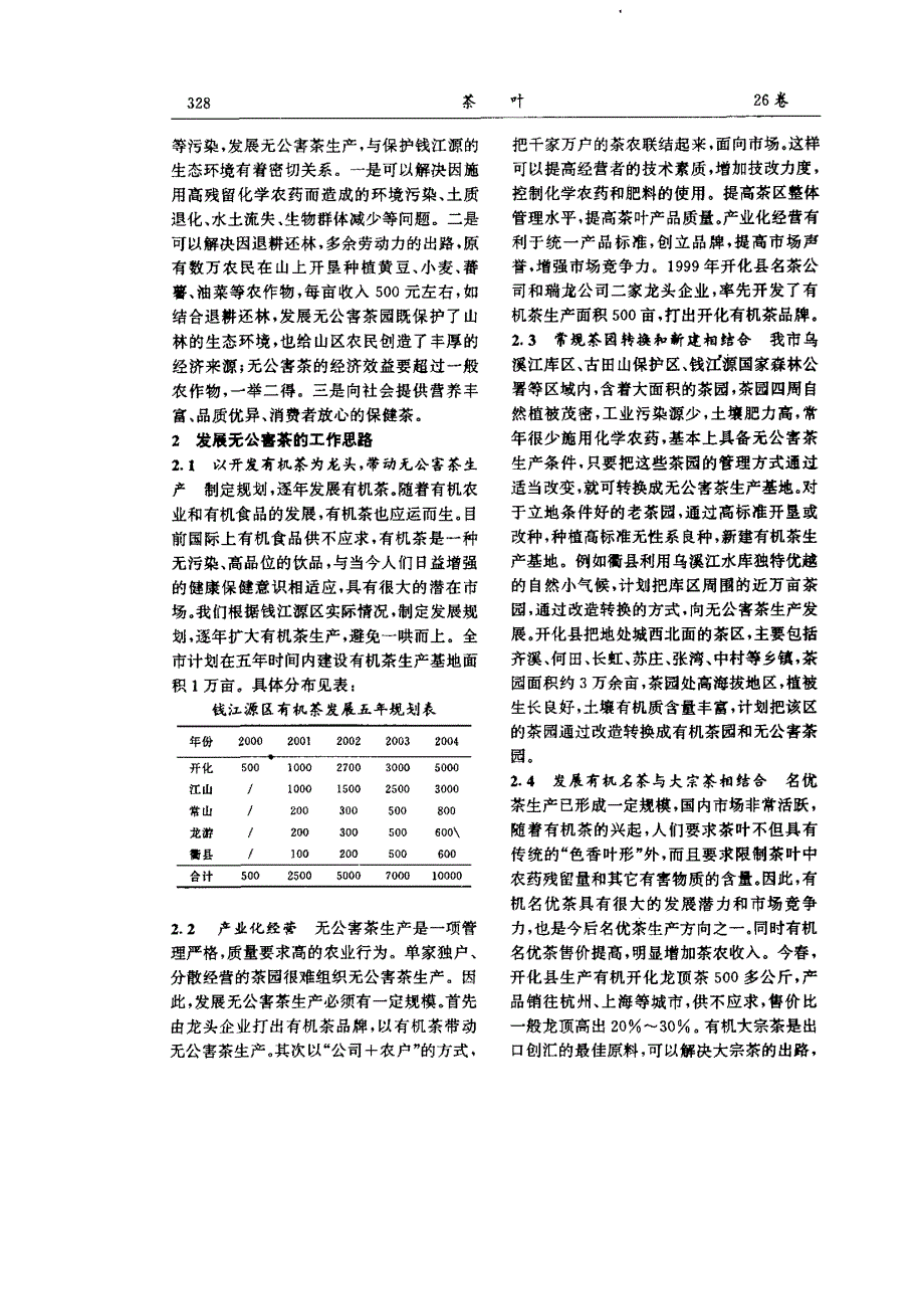 保护钱江源发展无公害茶_第2页