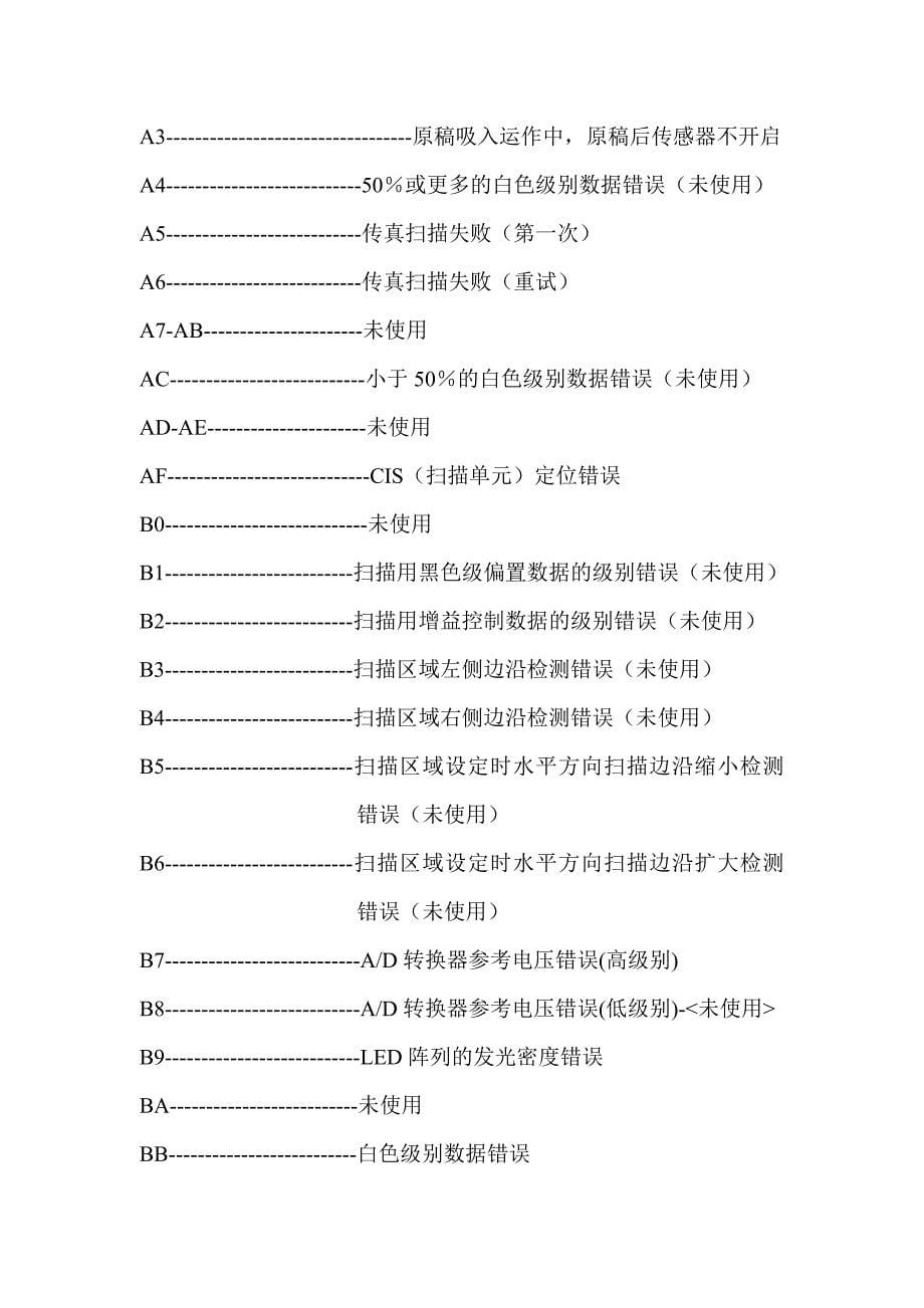 错误信息-故障代码_第5页