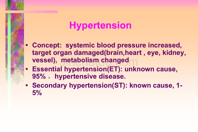 高血压Hypertension教学幻灯片_第1页