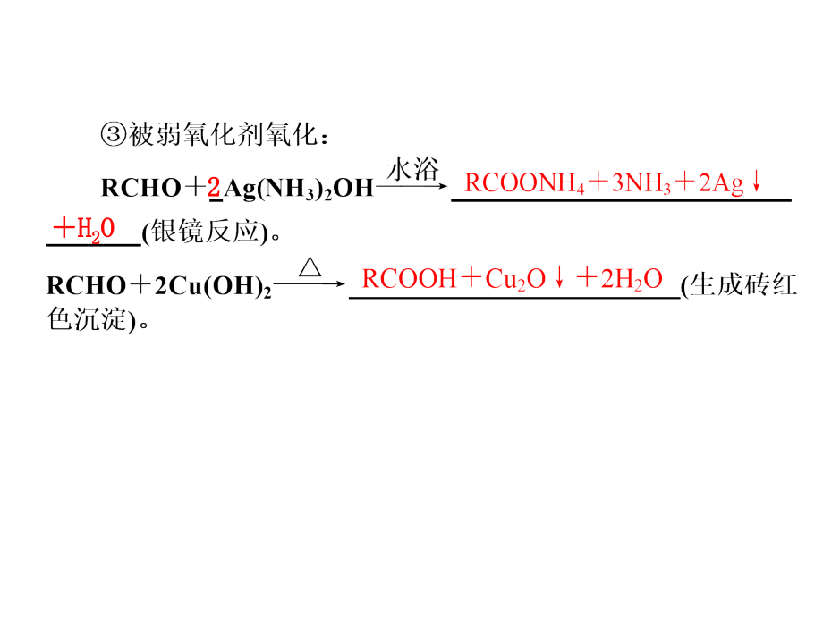 2013化学一轮复习课件(选讲)：第十二章 第4讲 醛  羧酸  酯_第3页