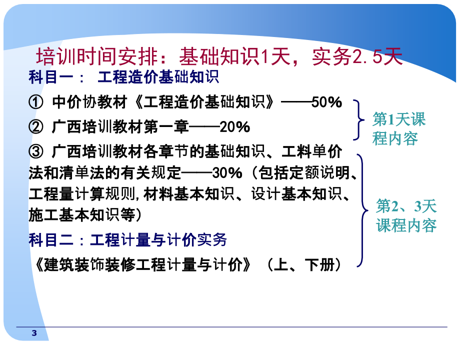 广西造价员考试辅导培训-《建筑装饰装修工程计量与计价 》_第3页