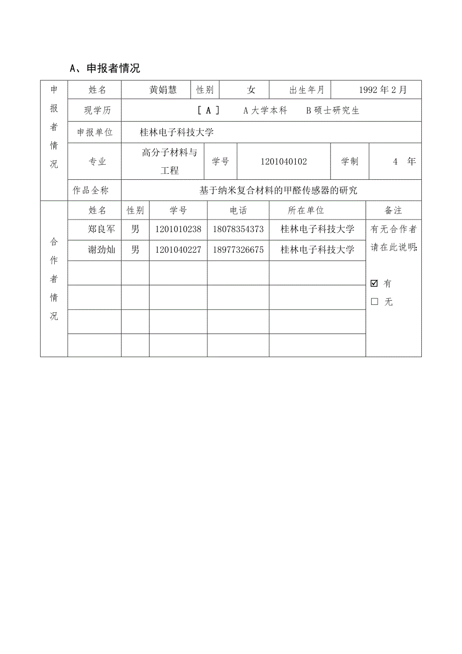 基于纳米复合材料的甲醛传感器的研究_第2页