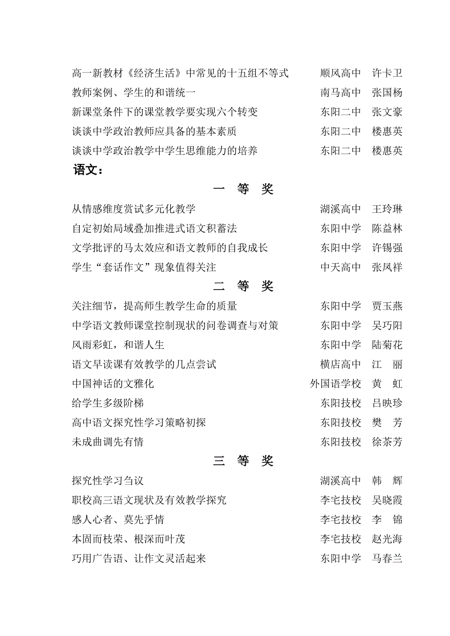 东教研奖字(2008)12 号_第2页