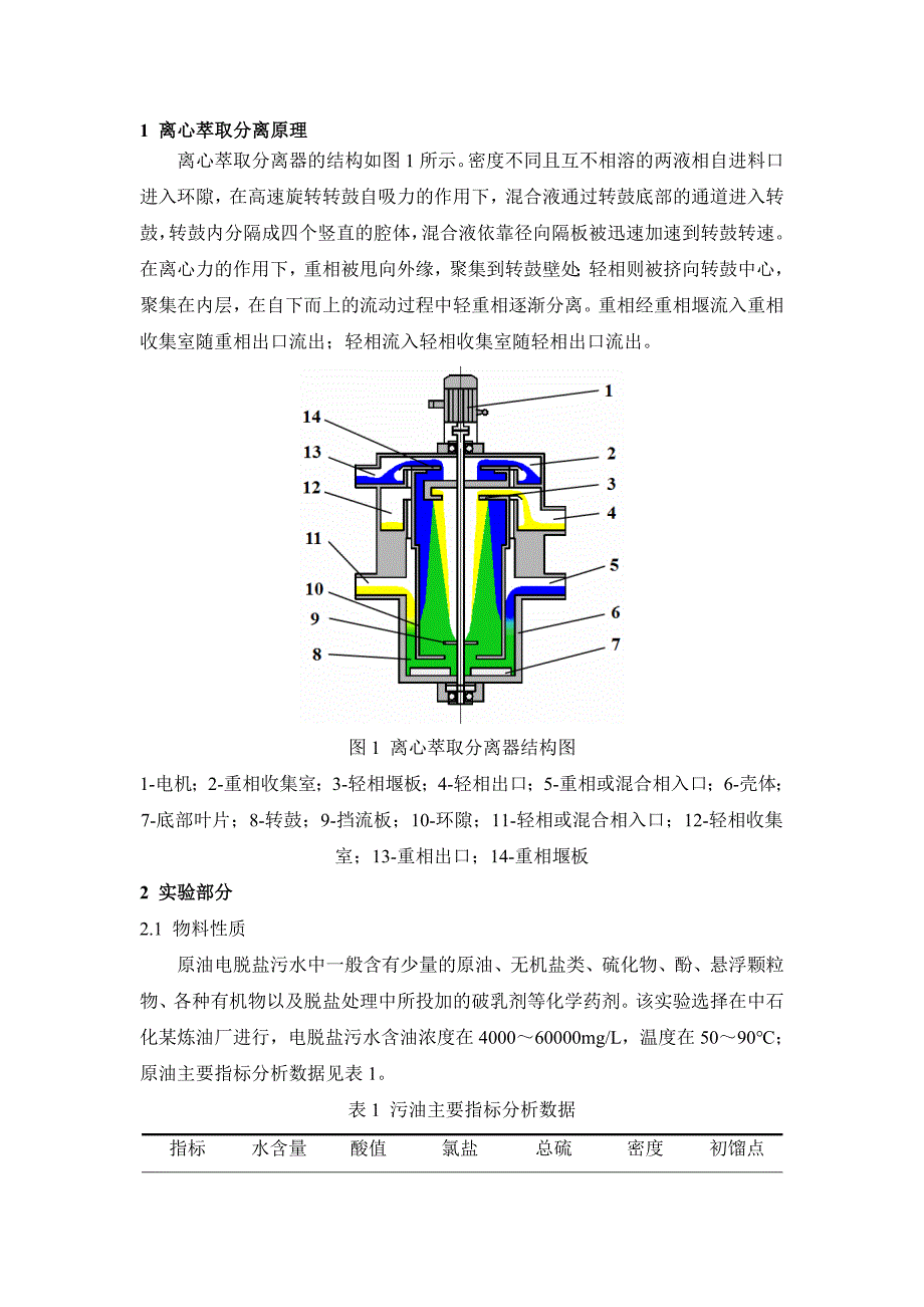 电脱盐污水离心萃取分离除油(1)_第2页