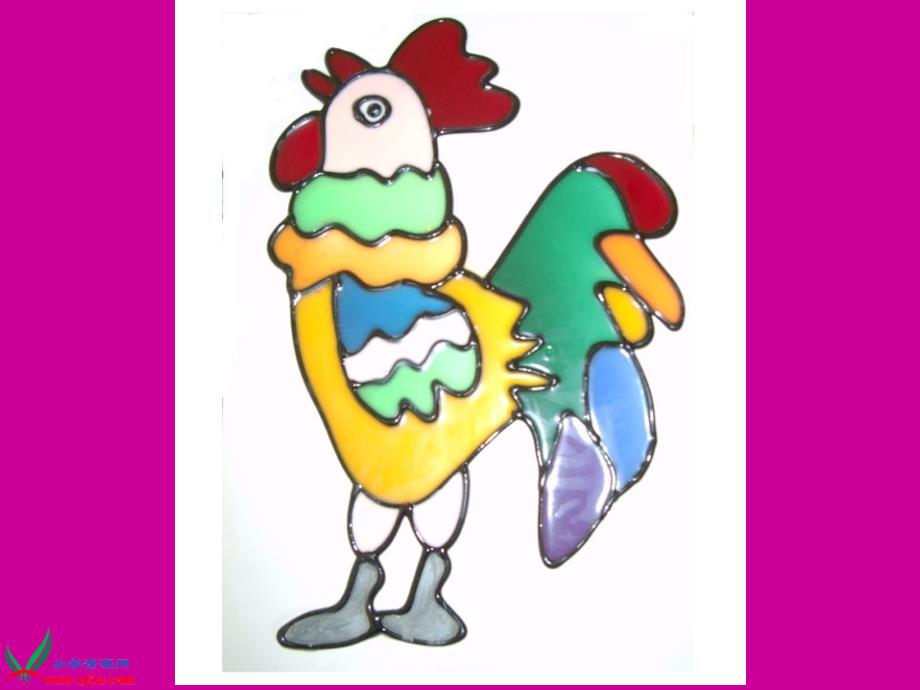 人美版小学四年级美术下册《艳丽的大公鸡》课件_第3页