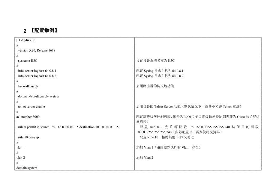 H3C MSR20-11路由器配置指导20081010_第5页