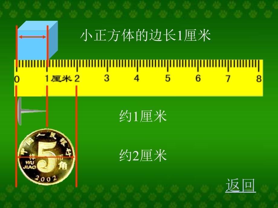 人教版二年级数学上册长度单位课件._第5页