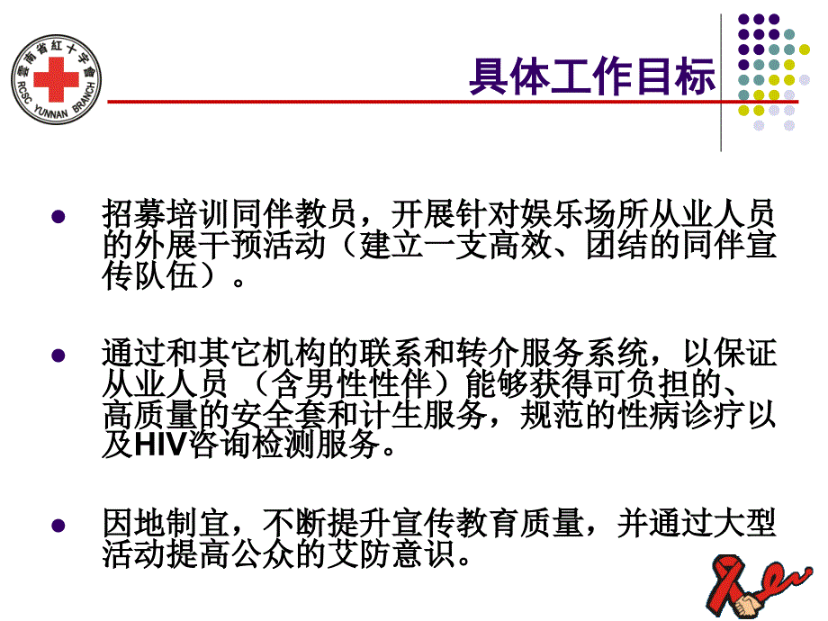 云南省红十字会娱乐场所从业人员艾滋病干预项目实施方..._第4页