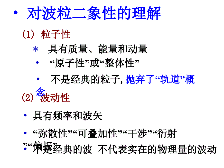 复习4量子物理基础张三慧大学物理_第2页