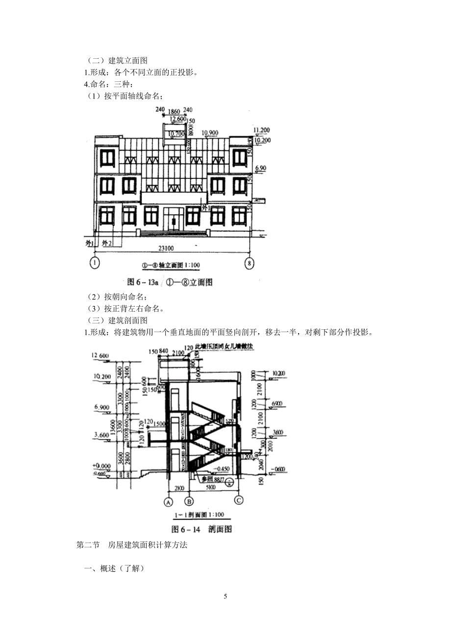 建筑工程量计算图文并茂(造价)(完整版)_第5页