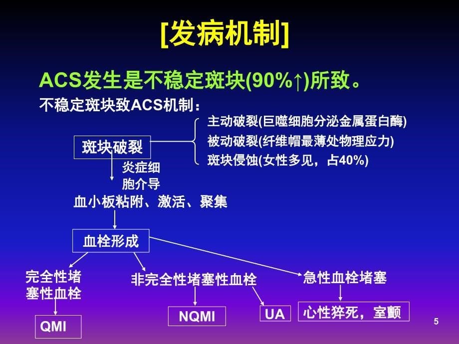 急性冠状动脉综合征(ACS)诊断及治疗的进展幻灯片_第5页