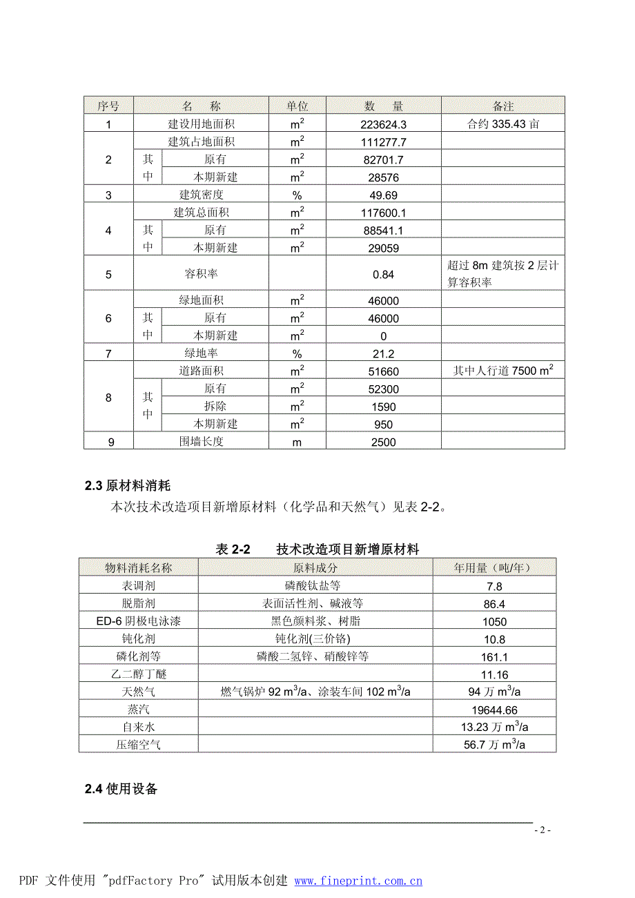 上海汇众汽车制造有限公司汽车底盘系统迁建安亭生产基地技术改造_第2页