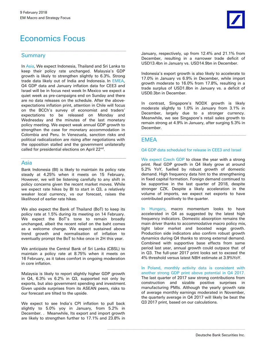 德银-全球-投资策略-新兴市场宏观与策略聚焦_第4页