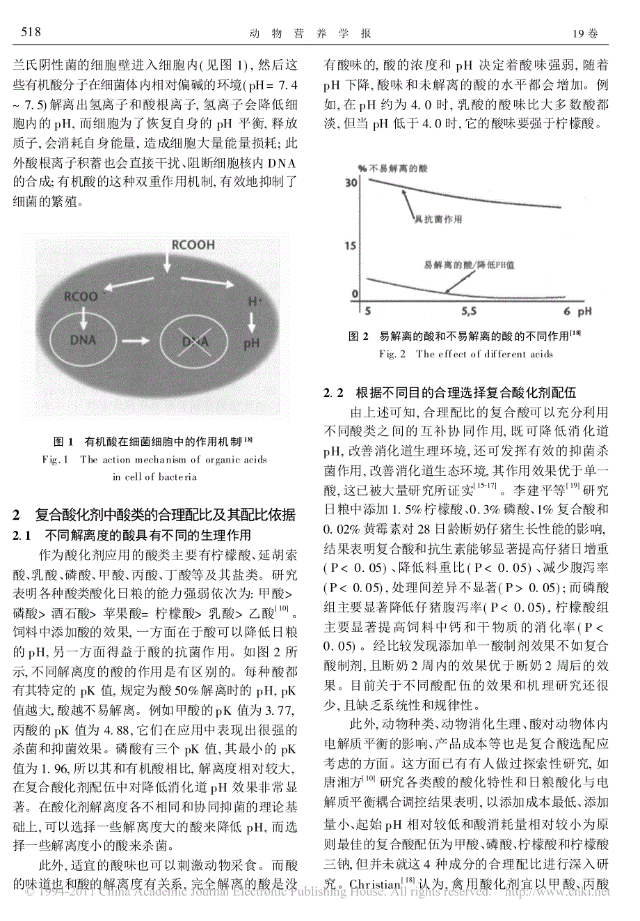 酸化剂主要生理功能和复合酸选配依据_秦圣涛_第4页
