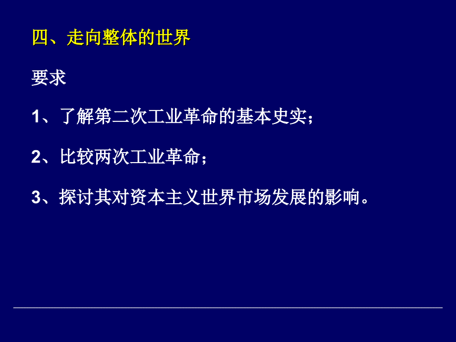 人民版 必修二 经济史 专题五 走向世界的资本主义世界市场  四、走向整体的世界  课件 (28张)_第2页