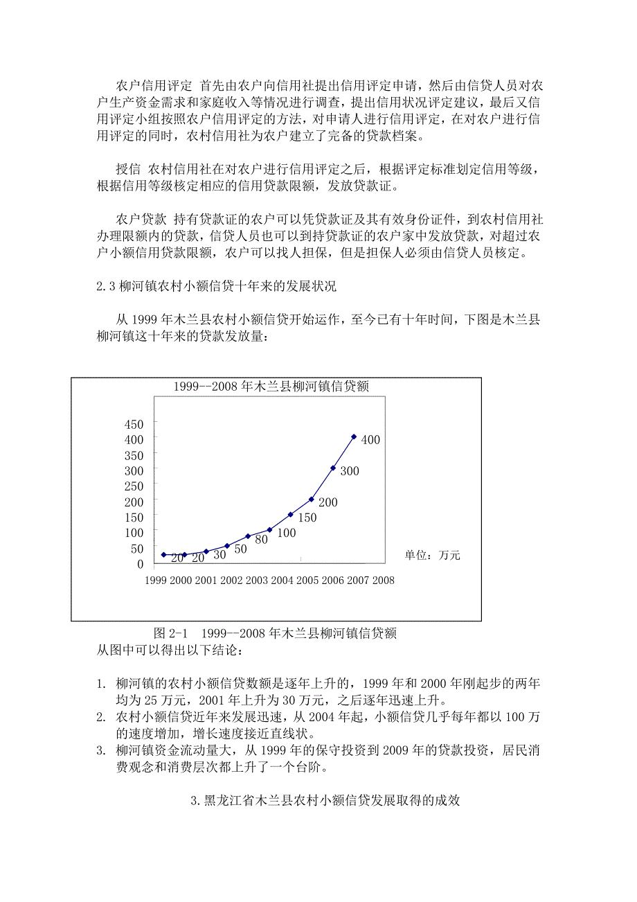 我国农村小额信贷的发展现状与前景毕业论文_第4页