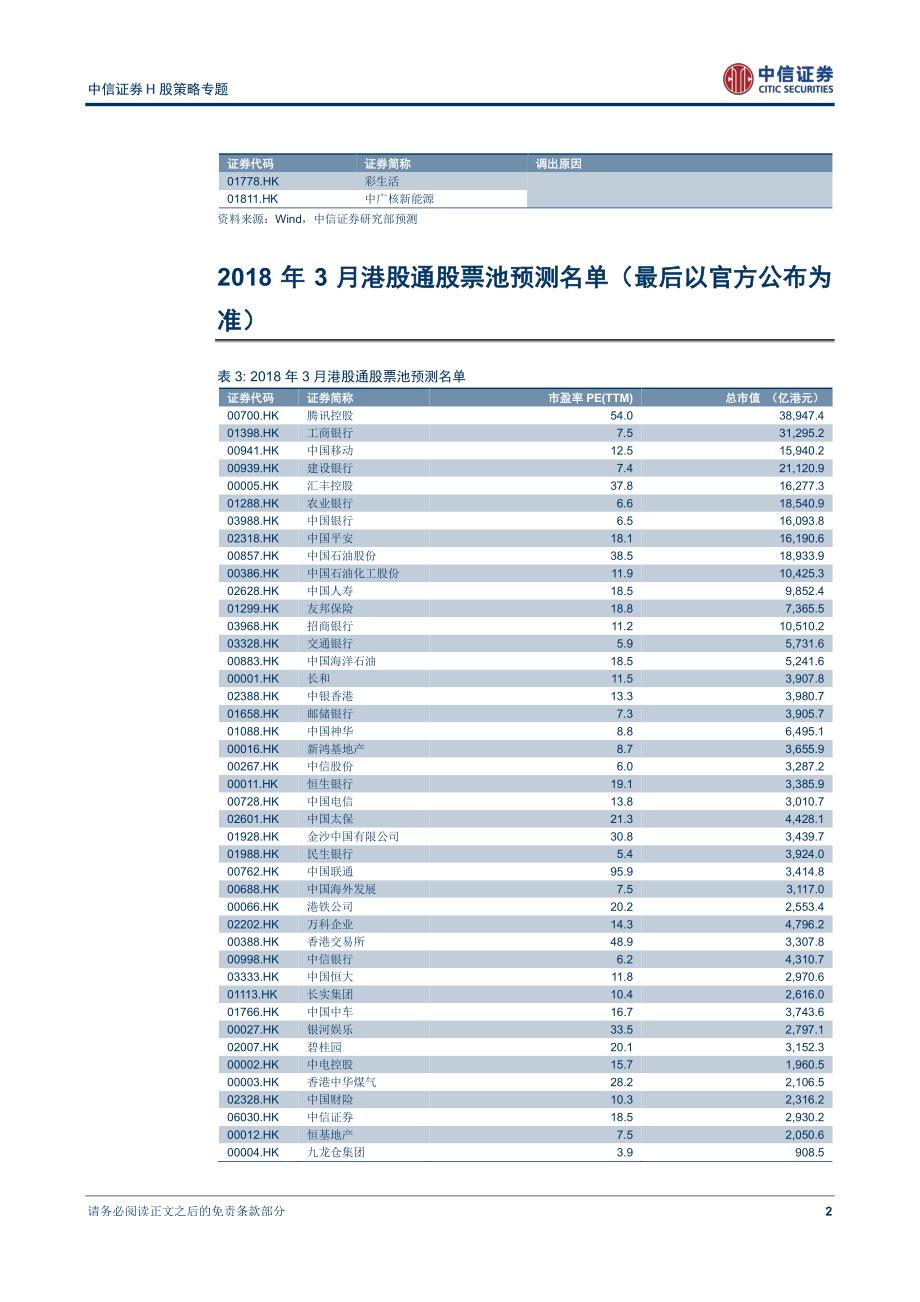 H股策略专题：谁将是“新科”港股通成员？_第3页