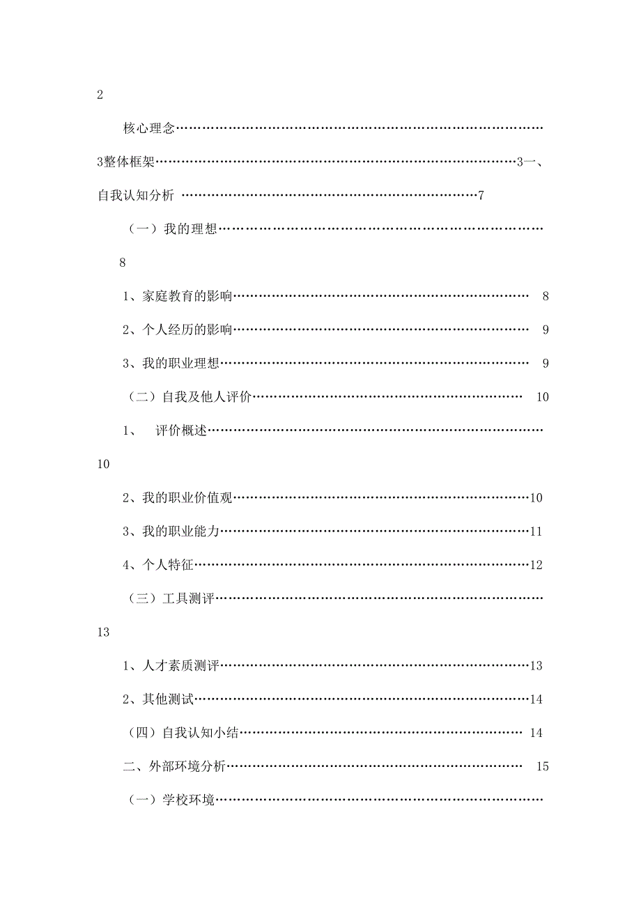 山东大学职业生涯规划大赛作品范例-赢在起点·赢在未来_第2页