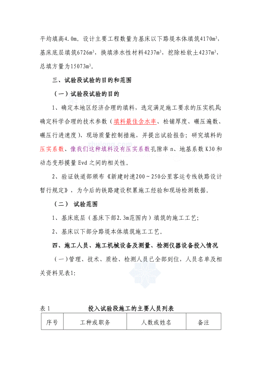 铁路工程路基填筑试验段施工方案_第2页