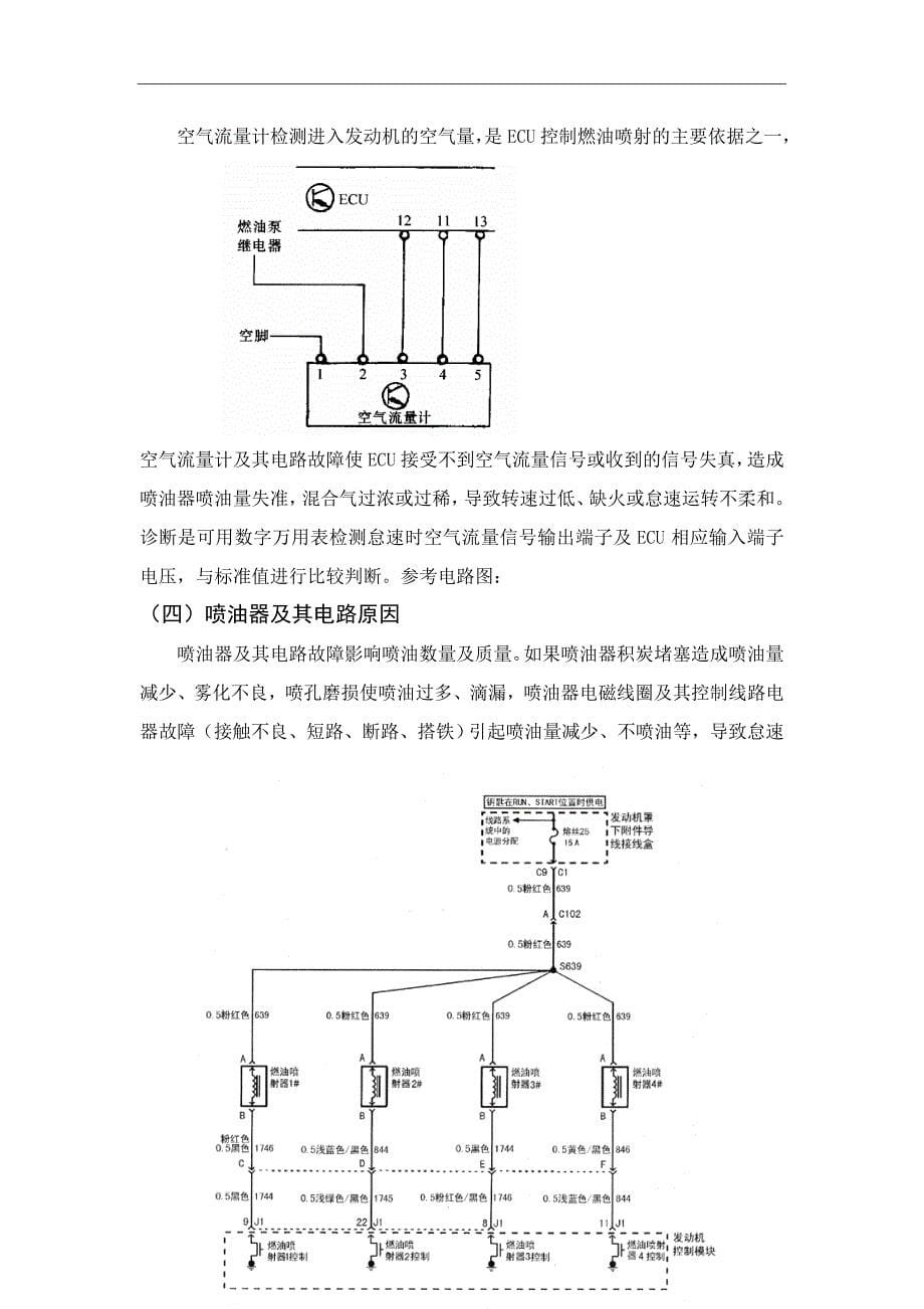 汽车怠速抖动论文_第5页